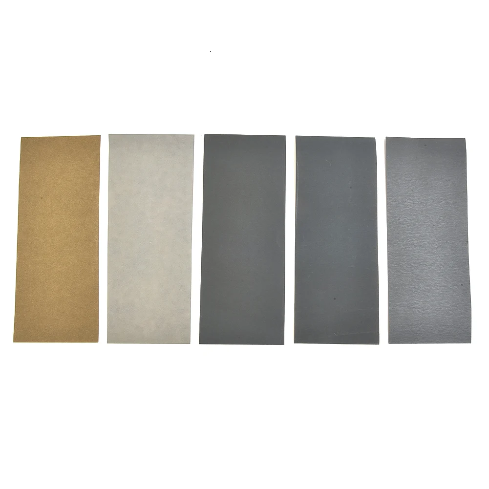 

5 Pcs Sanding Sheets 230*93mm Sandpaper Soft Paper 2000 2500 3000 5000 7000 Grit Wet And Dry For Wood Metal Polishing Tools