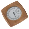2‑In‑1 Indoor Wood Thermo‑Hygrometer Thermometer Hygrometer Steam Room Sauna Room Accessories Thermometer Hygrometer 4