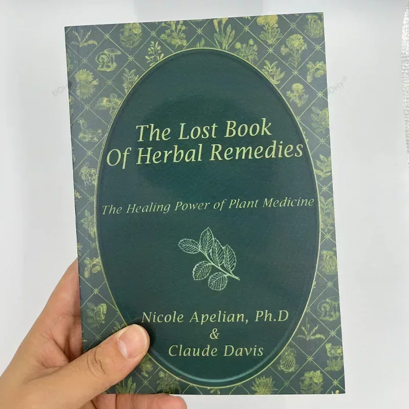 

The Healing Power of Plant The Lost Book of Herbal Remedies Medicine Colored Inner Pages Paperback