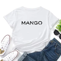2025 nouvelle tendance femme coton T-shirt printemps été quotidien décontracté mode col rond manches courtes haut femme maison extérieur confort t-shirts 2