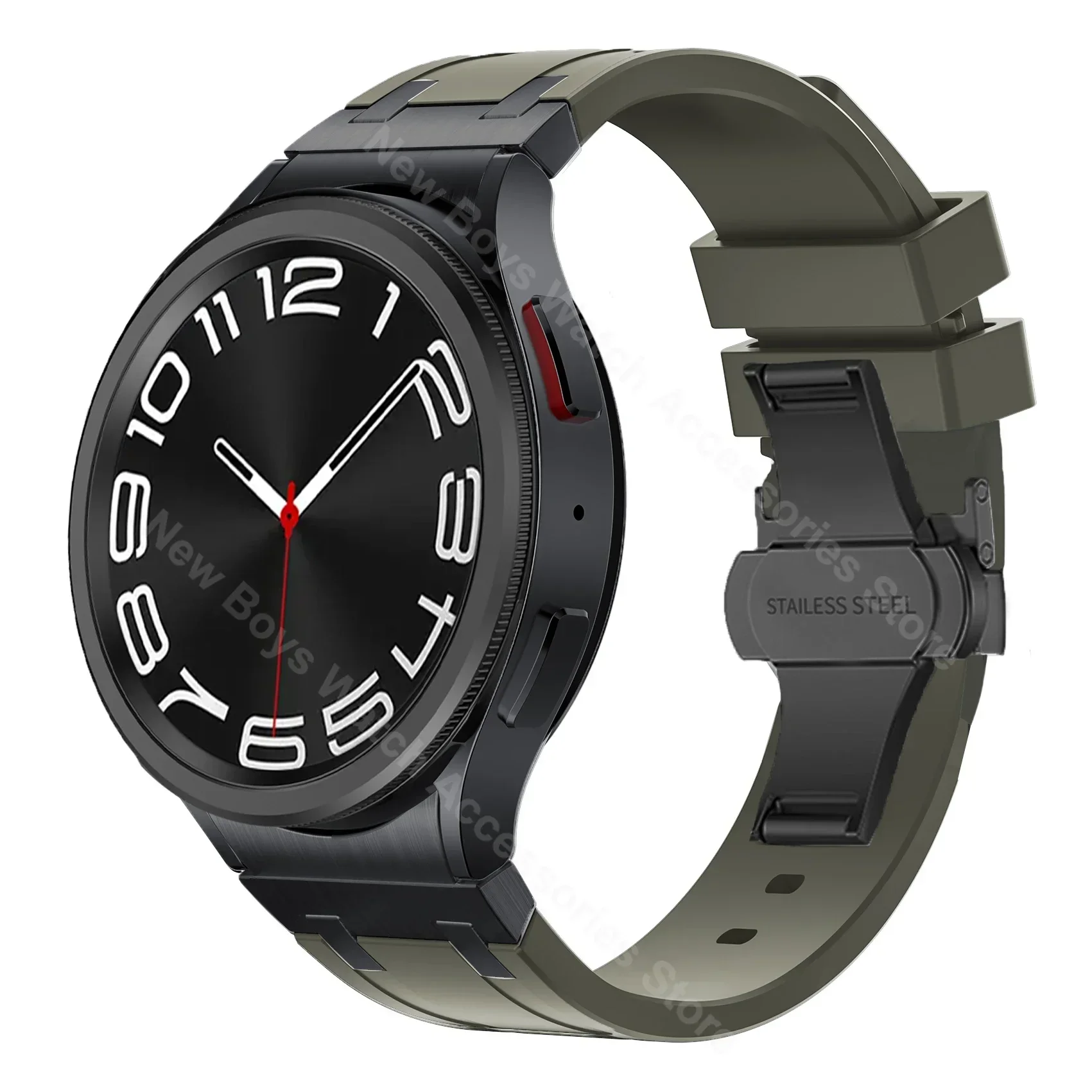 Seamless Silicone Quick-Fit Sport Band
