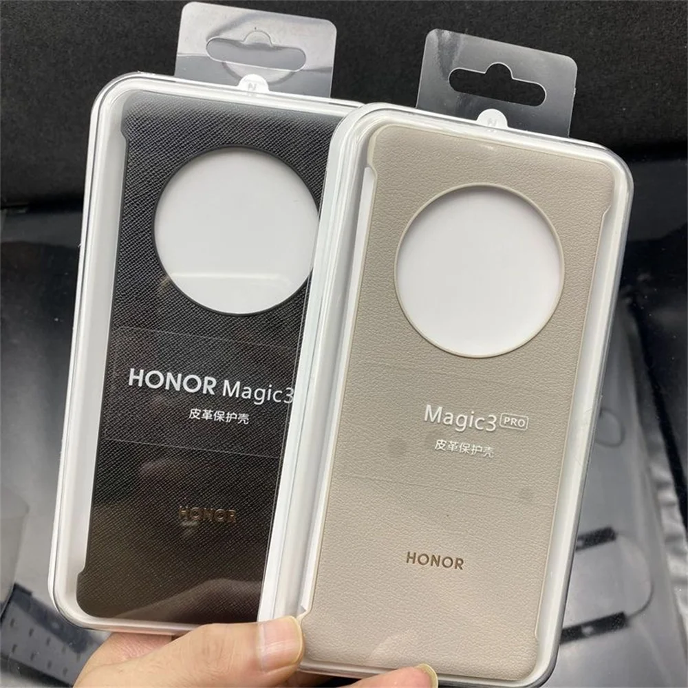 Premium PU Leather Shockproof Protective Case for Honor Magic Series - 5G s Bumper Cover with Box