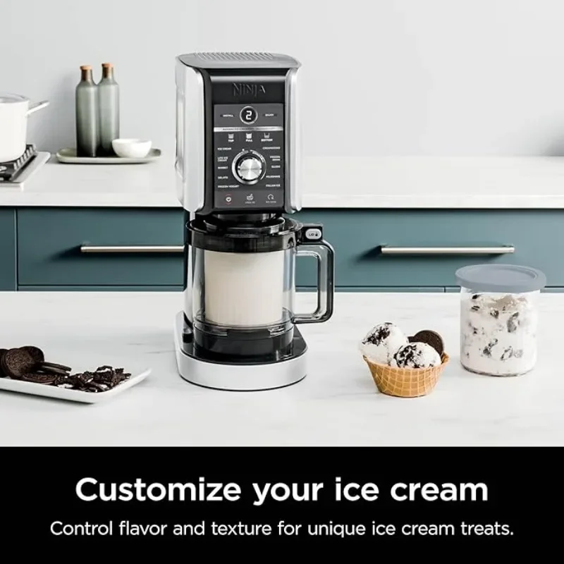 Ninja CREAMi Deluxe 11-in-1 Ice Cream & Frozen Treat Maker for Ice Cream, Sorbet, Milkshakes, Frozen Yogurt, & More, 11 Programs 3
