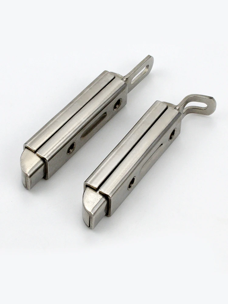 Riegel Schnallen Hardware Edelstahl Schiebeschraube Badezimmer Schlafzimmer Toilette Schiebeschloss Riegel Altmodischer Türstift Zwei-Wege – Detail 7