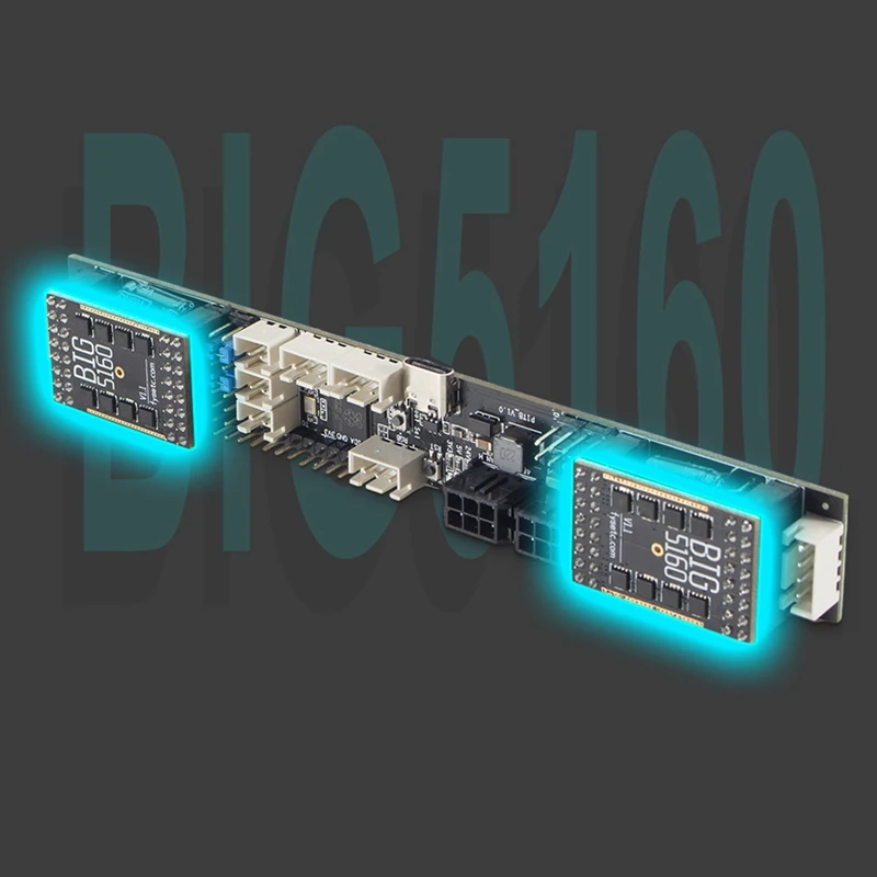 FYSETC 및 DFH PITB 마더보드 베이스, RP2040, 강력한 캔버스 XY 스텝퍼 모터 드라이버 모듈, 대형 5160 드라이버, 1 세트