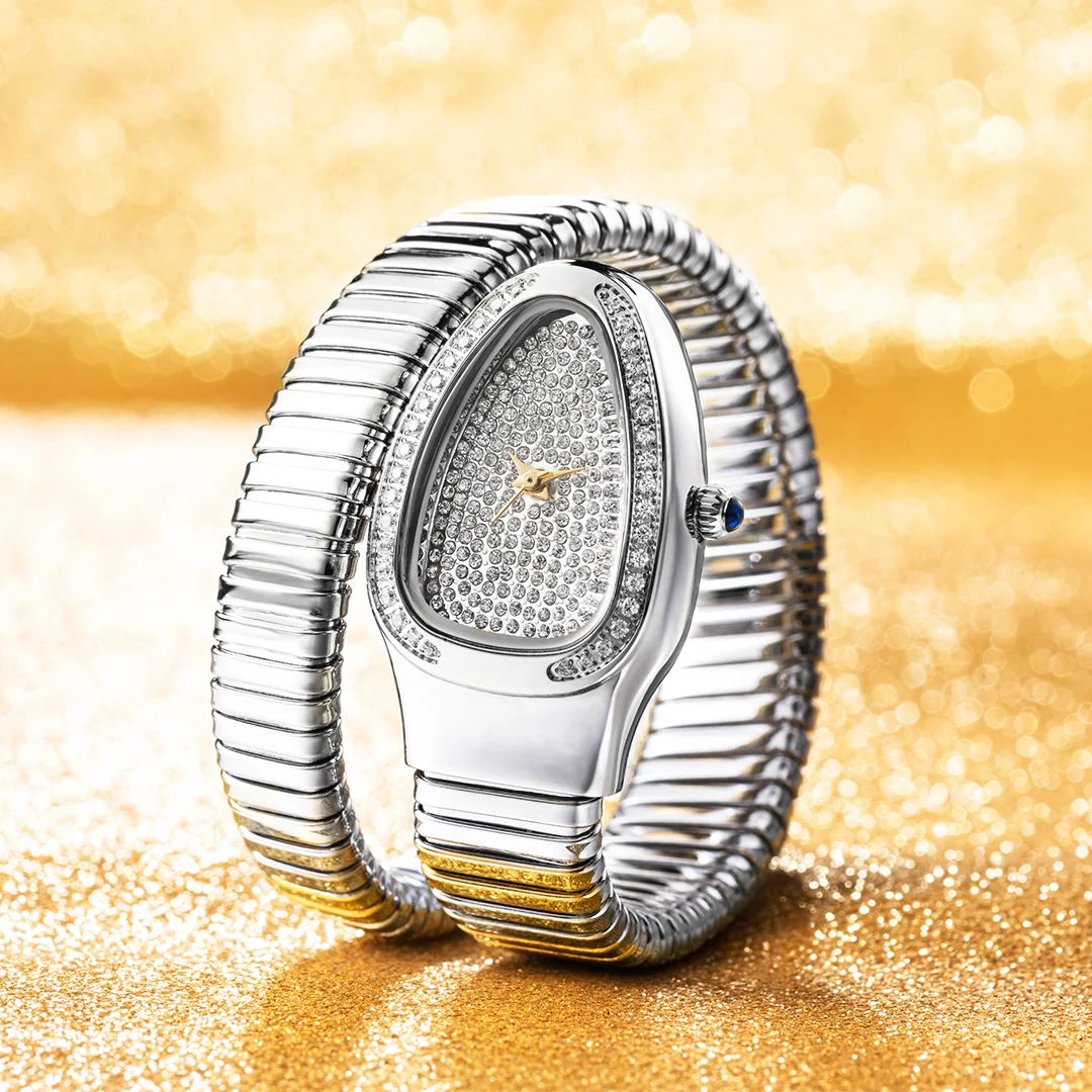 Women's Gold Watch With Diamonds