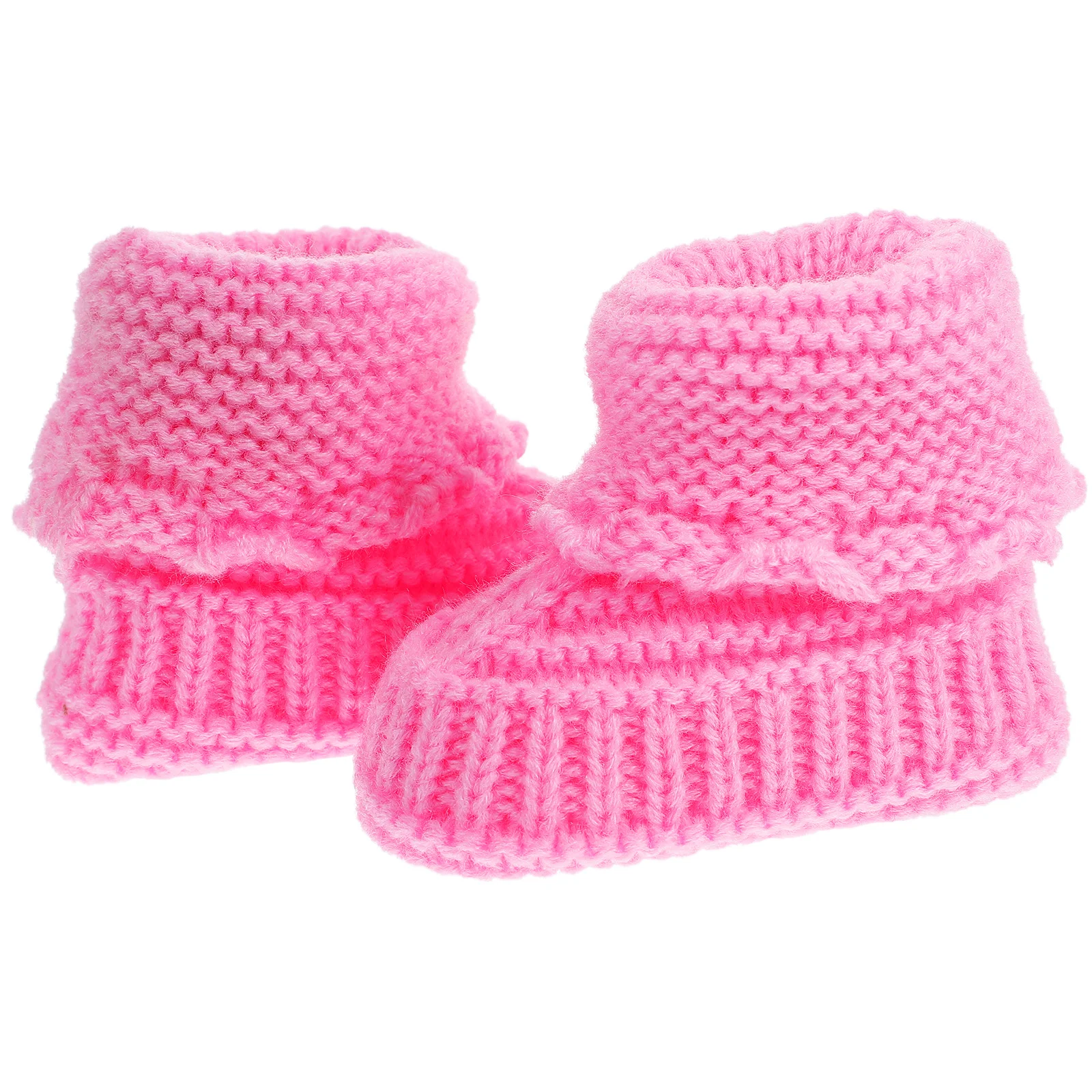 Handmade Knitted Infant Shoes Newborn Booties Soft Sole Baby Sandals Clogs Baby Girl Boy Comfort