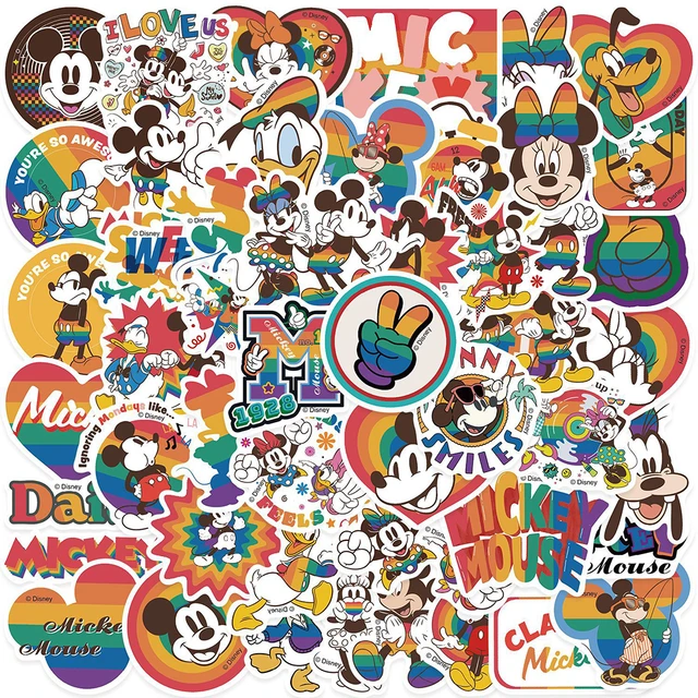 50 Pegatinas Pegatinas - Mickey Mouse - Disney - Dibujos Animados