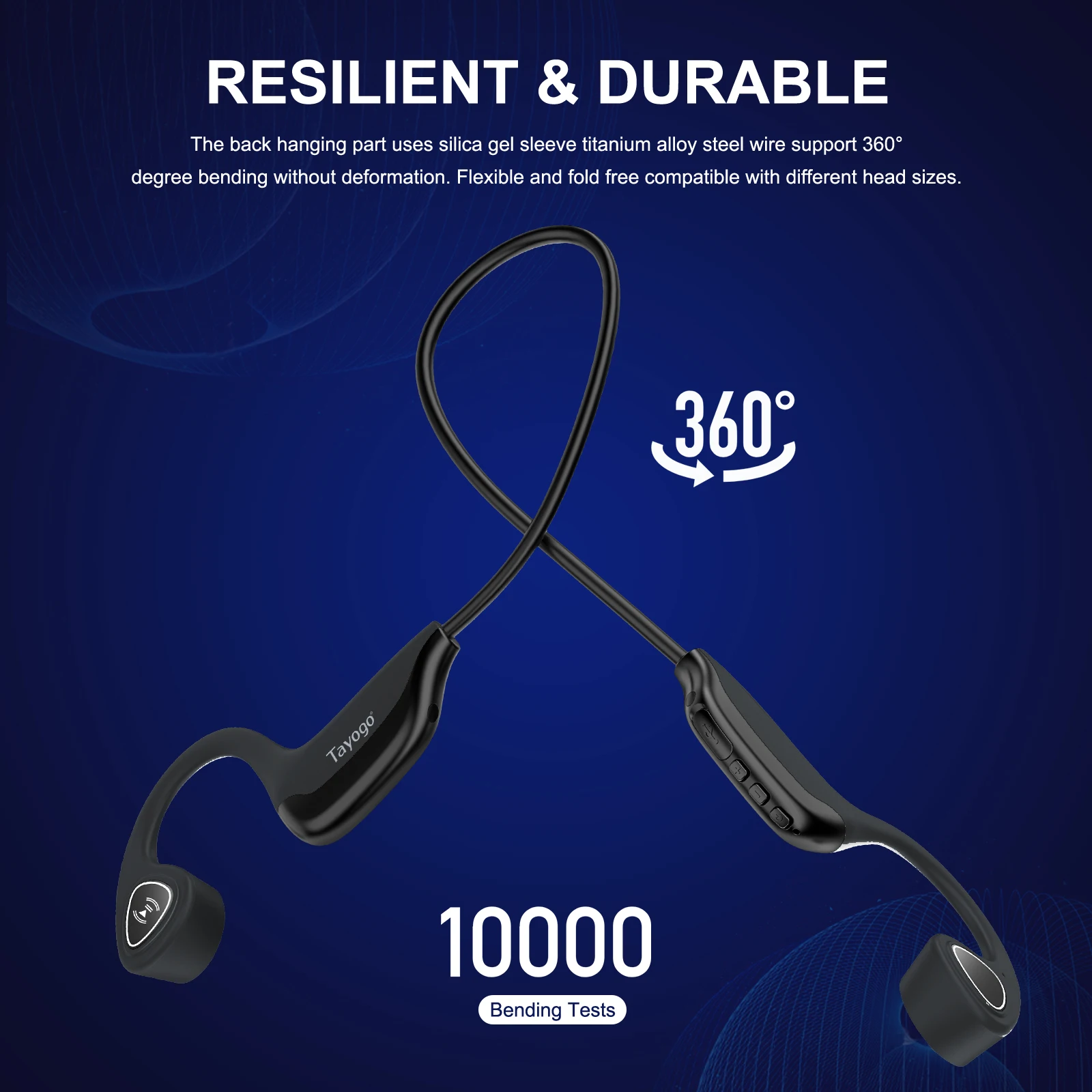 Bluetooth Headphones Tayogo Bone Conduction Tayogo Bone Conduction