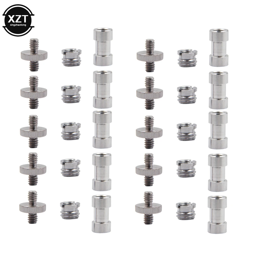 1/4 to 3/8 Inch Screw Adapter Mount Converter For Flash Mount Camera Holder Light Umbrella Tripod Monopod tripod screw mount adapter