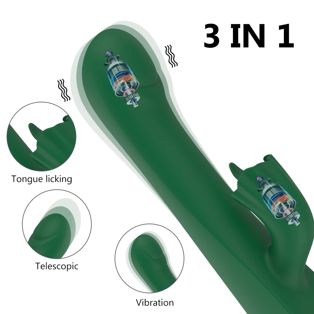 10 Speeds Vibrating Dildo With Sucking Vibrator For Woman G-spot