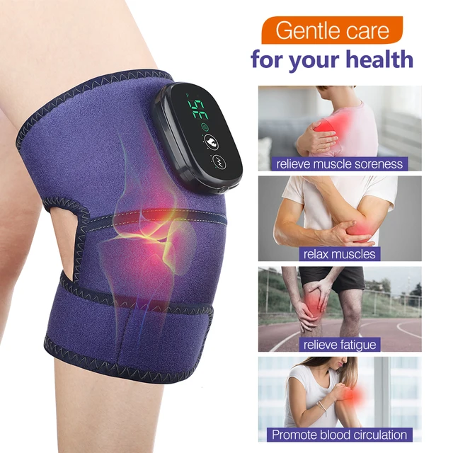 Fűtés Ortopédiai Térdmasszázs Betét Termikus Fizioterápia Vibráció Fájdalomcsillapítás Ízületi Duzzanat Arthritis Láb Könyök Támogatás - Image 2