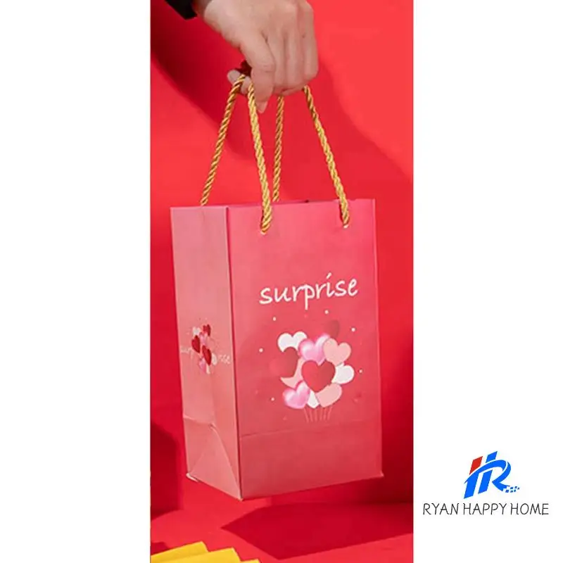 2X Exploding Gift Box Money Up Surprise Birthday Prank Box, Money Roll Gift Box Chinese Red Envelope B