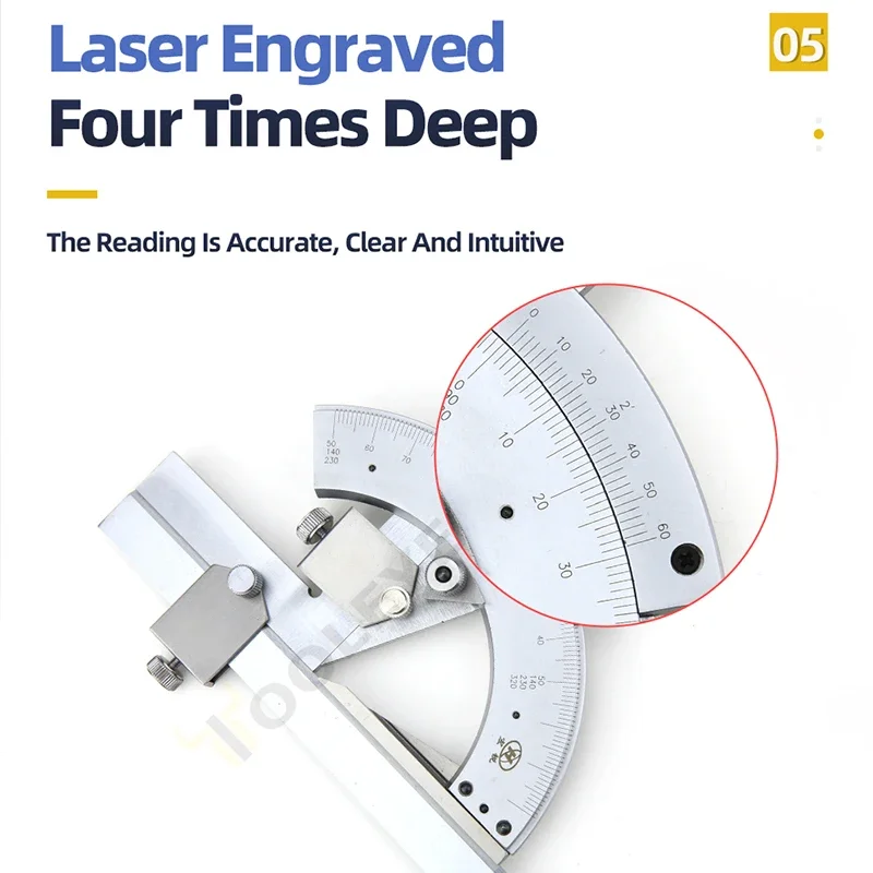 Angle Measuring Tool TYTURE Universal Angle Ruler Multifunctional Square Measuring Instruments Angle Meter Woodworking Finder Protractor