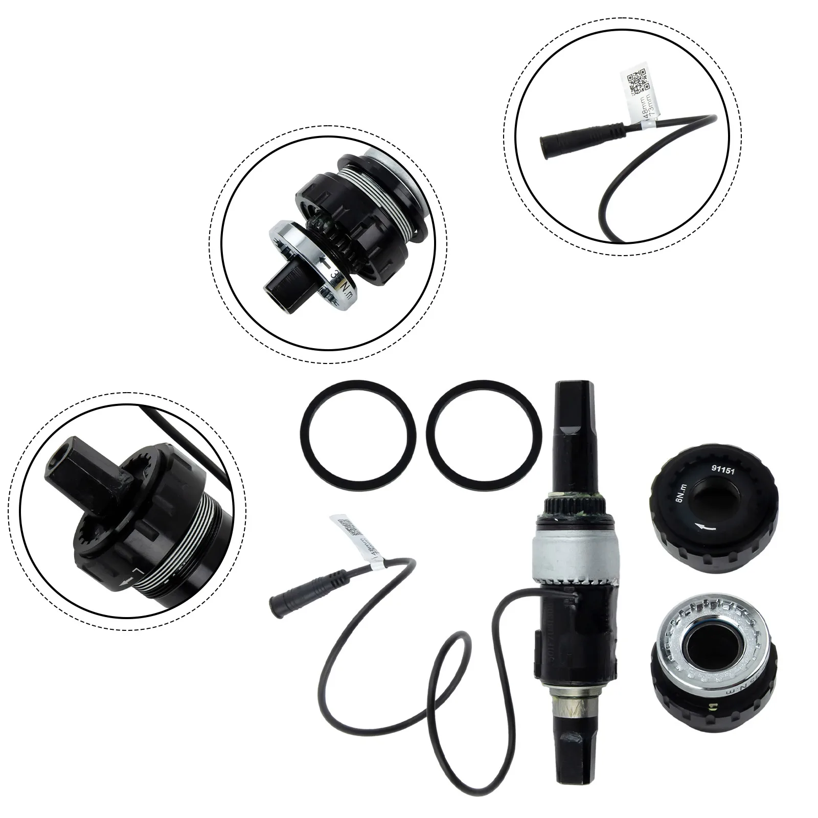 Bafangトルクセンサー120mm*200mm Bafang Torque Center Axis Sensor 120mm Opening Width Total