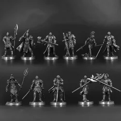 Knights of The Legion Model Dolls Metal Soldier Minifigure Wargame Desktop Decorative Ornaments Boy Gifts