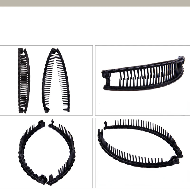 

1pc Vintage Banana Hair Clip for Women Girls Wave Comb Hairpin Braide Hair Style Tool Fashion Practical Hair Accessories