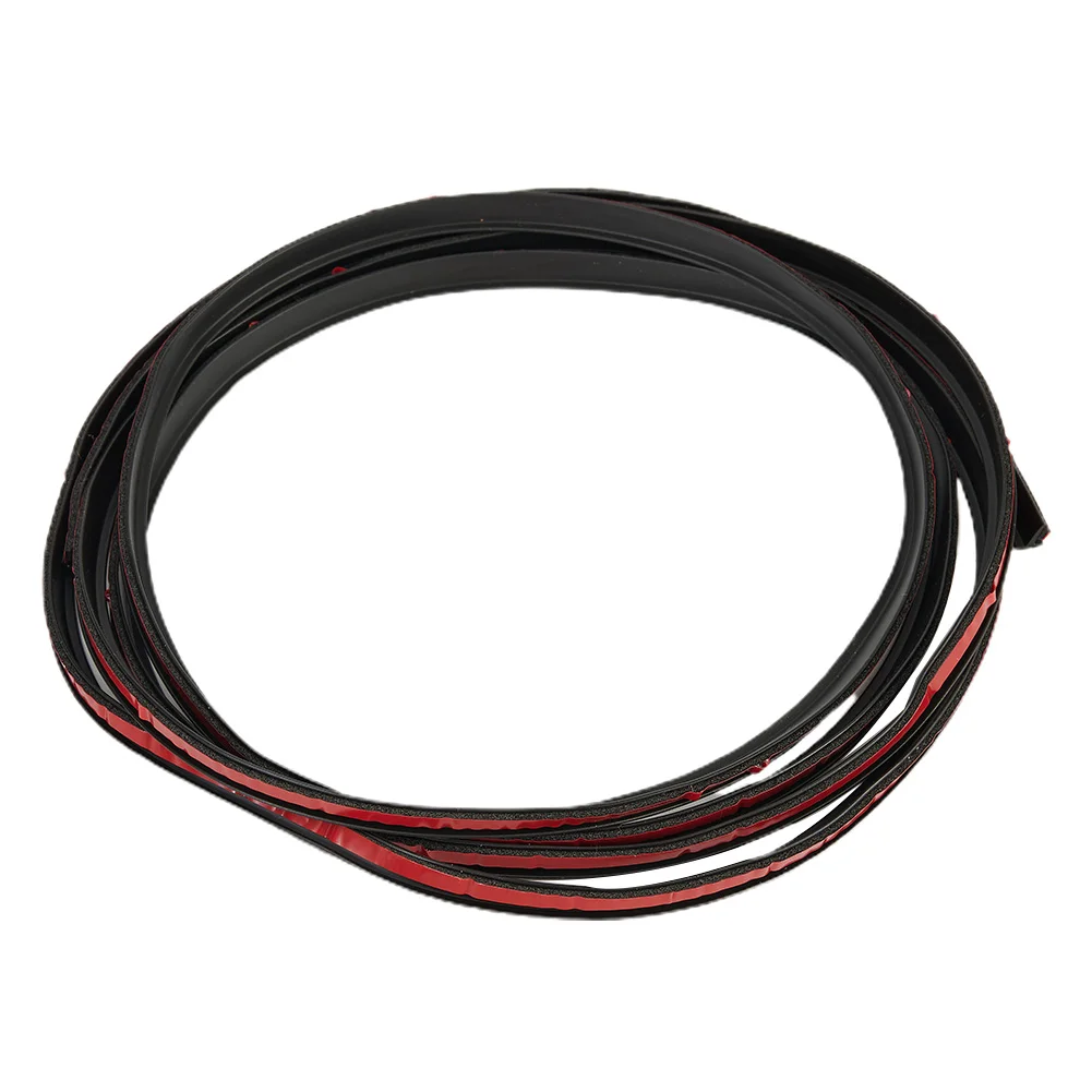 Adhesive Tape Sealing Strip 2 Meter Length Waterproof 5MM*7MM Car Auto Parts Double-Sided Dustproof EPDM Rubber