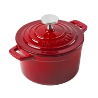 Mini Enameled Cast Iron Dutch Oven 1