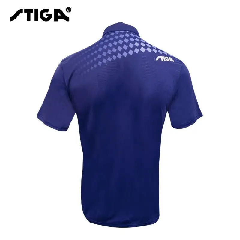 STIGA T-shirt Table Tennis Clothing Short Sleeved sport t shirt,badminton table tennis clothes set