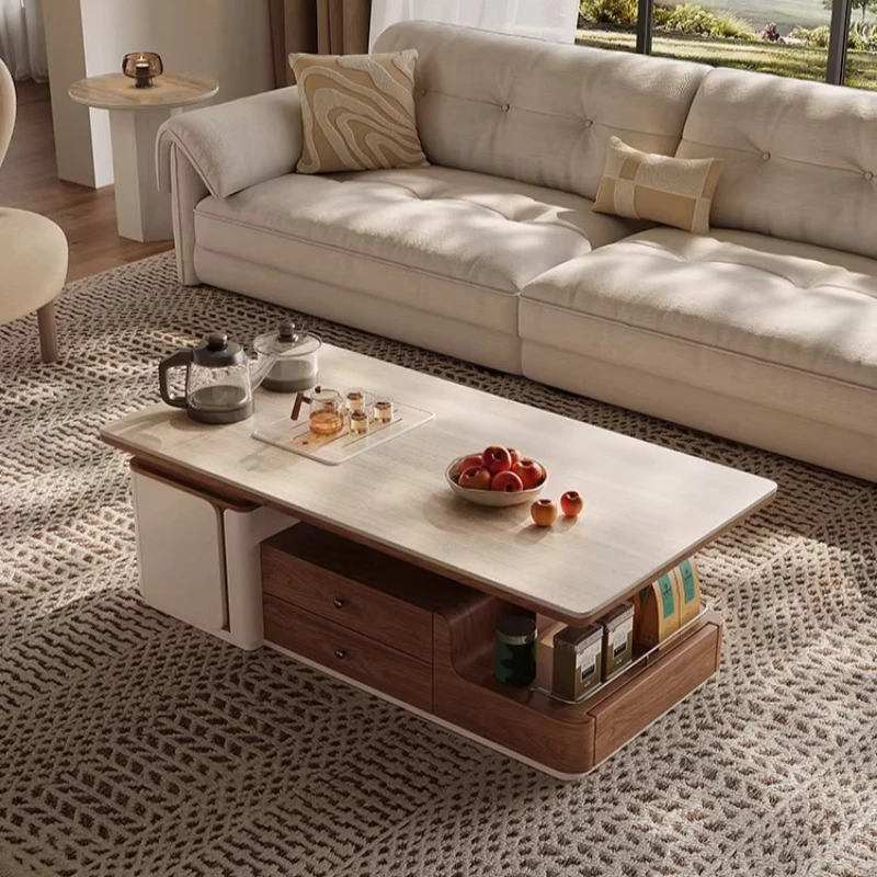 Rectangular Storage Coffee Table 4