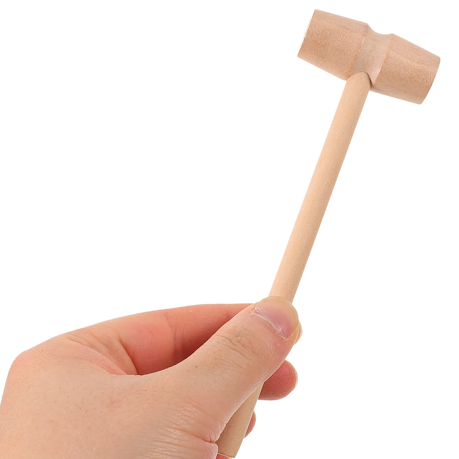 3 Sets Kids Digging Tools Wooden Hammer Brush Chisel Toddler Woody Toy Archaeological Excavation Kit Pretend Play Educational 2