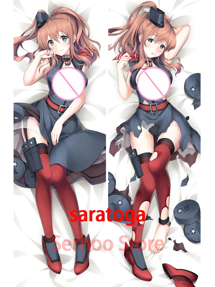 

Dakimakura anime дакимакура Двусторонняя наволочка Dakimakura saratoga из аниме в натуральную величину