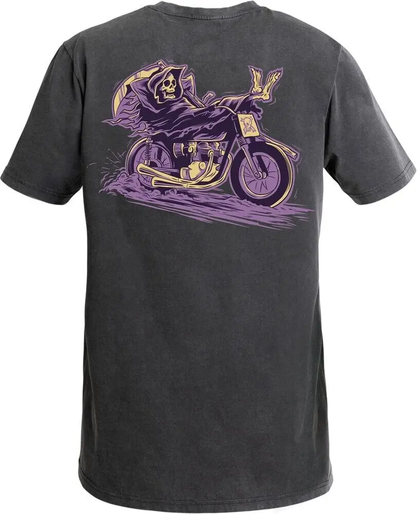 T-Shirt Nera Sbiadita John Doe Ghost Rider
