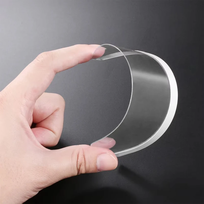 BLALION 2PCS Car Rearview Mirror Rain Shield Rain Eyebrow Shield Sun Shade Clear Vision Protector Safe Driving Accessories