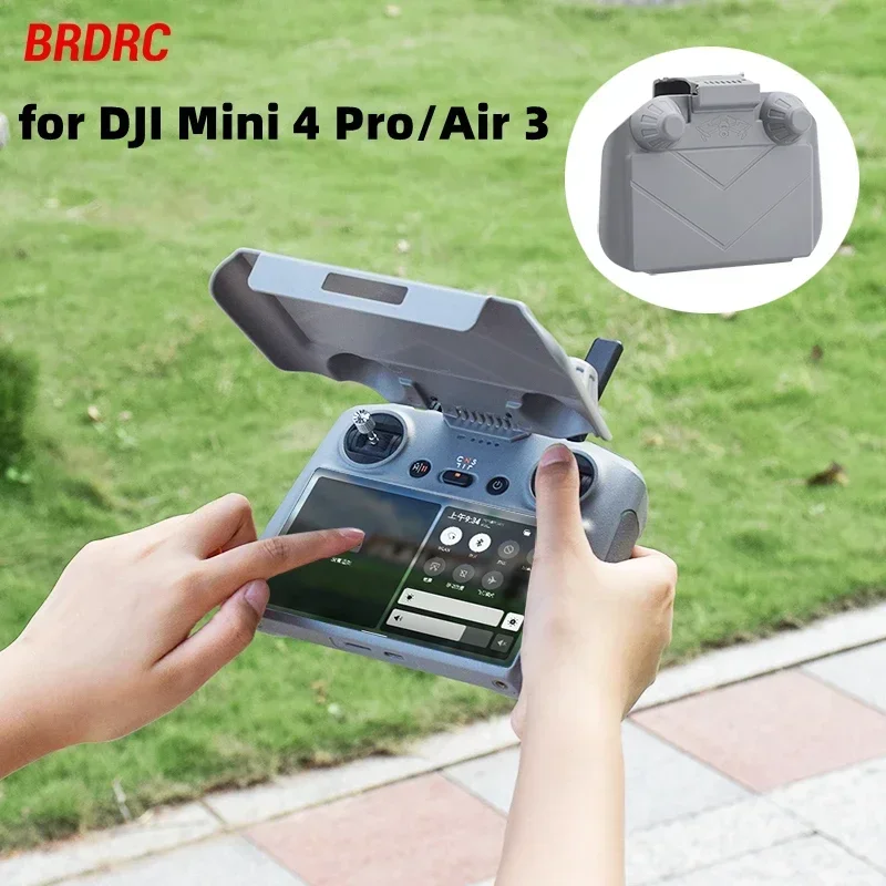 

Full Screen Protection Sunshade for DJI Mini 4 Pro/Air 3 Sun Hood RC Joysticks Protector for DJI RC 2 Remote Controller