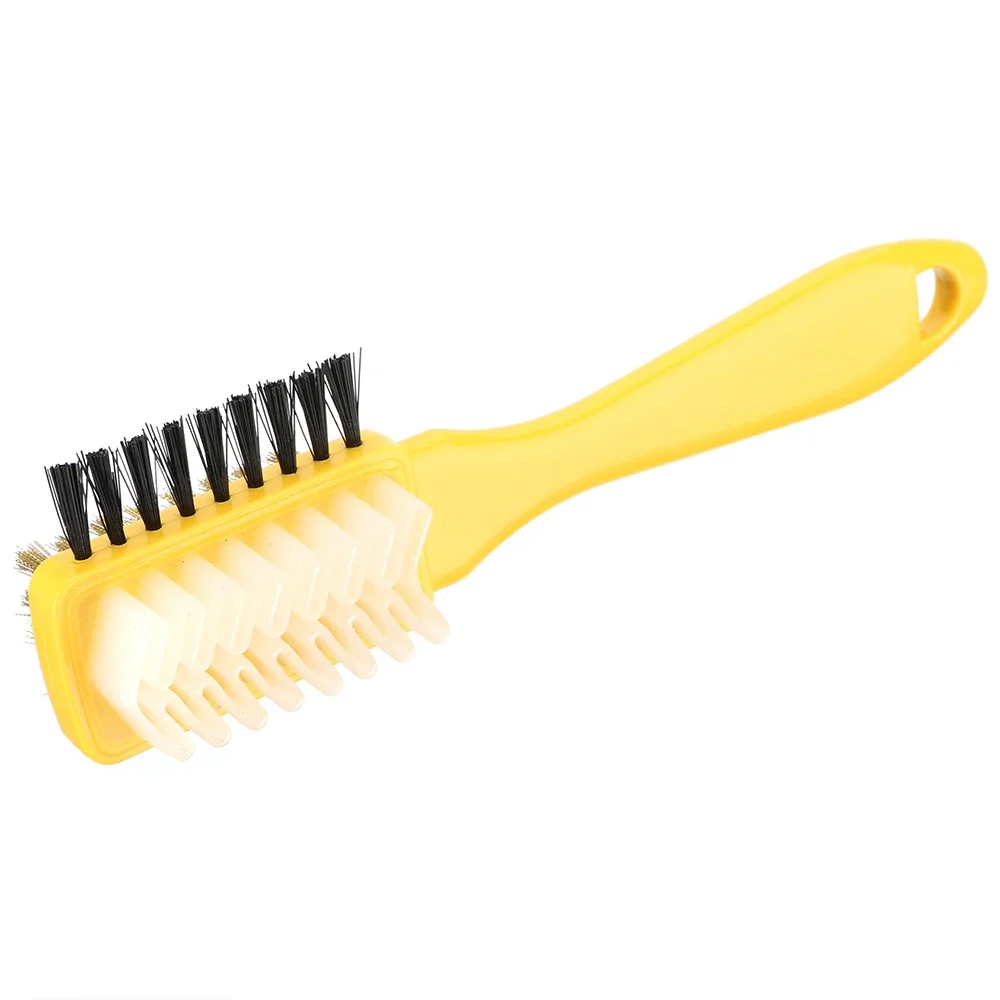 3 In 1 Suede Nubuck Shoes Boot Cleaner Shoe Brush Cleaning Brush & Rubber Eraser Set Clean Scrubber Handbag Brushes Random Color