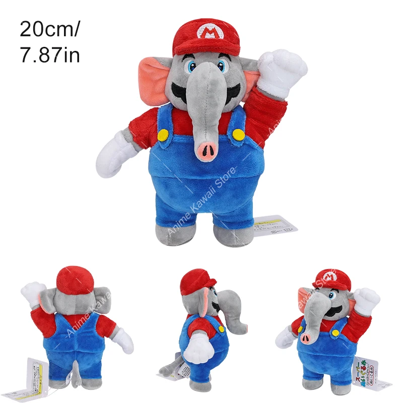 thumbnail image 1 of Juego popular Super Bros Elephant Mario Luigi Toad Peluches All Star Collection Goomba Ninji Muñeco de peluche de dibujos animados Regalo para niños, 1 of 4