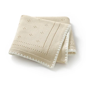 Copertina Avvolgente in Cotone per Neonati, Sacchetto per Passeggino e Culla 100*80cm, Coperte per Bambini, Tappetini Plaid per Neonati