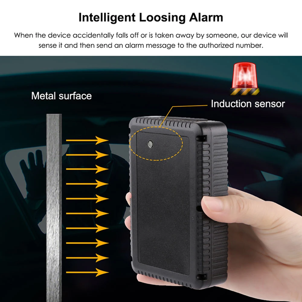 Car GPS Tracker TK915 GPS Locator 10000mAh Magnet Waterproof IP65 Anti Theft Anti Lost LIFETIME FREE APP