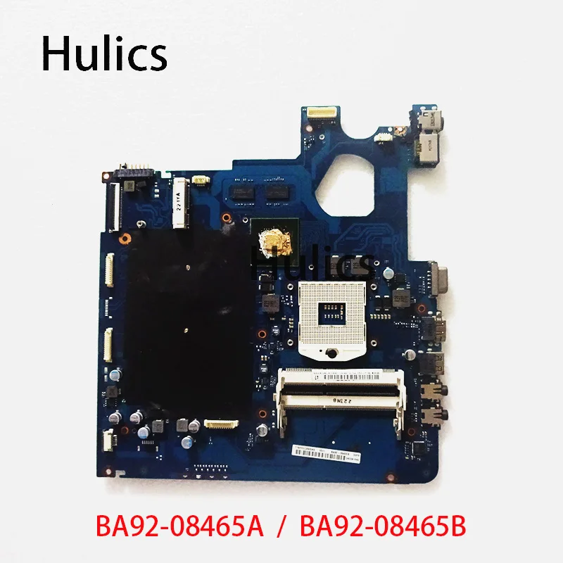 

Материнская плата Hulics для ноутбука Samsung NP300 300 В NP300V5A, материнская плата HM65 BA92-08465A BA92-08465B DDR3