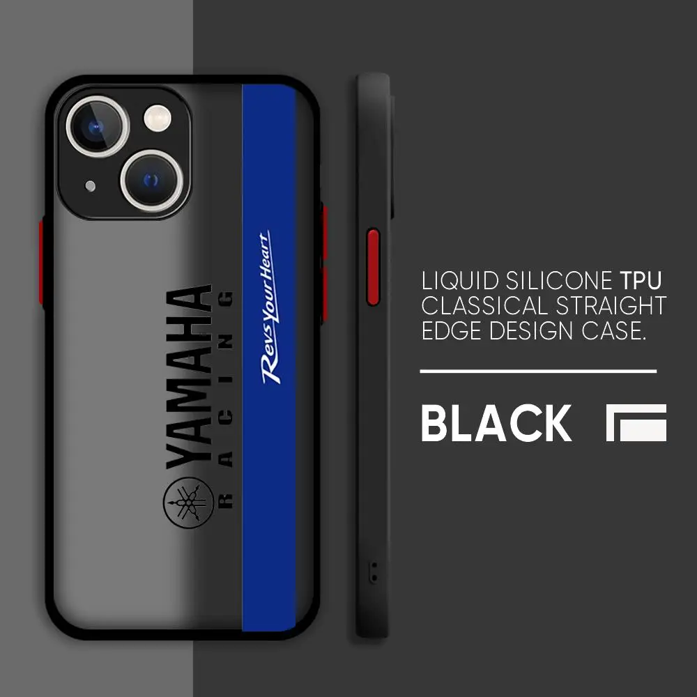 thumbnail image 1 of Y-YAMAHA-s LOGO Phone Case for Apple iPhone 15 Pro Max 13 14 Plus 12 Mini 11 Pro XR 8 SE 7 6S XS MAX Matte Shockproof Cover, 1 of 5