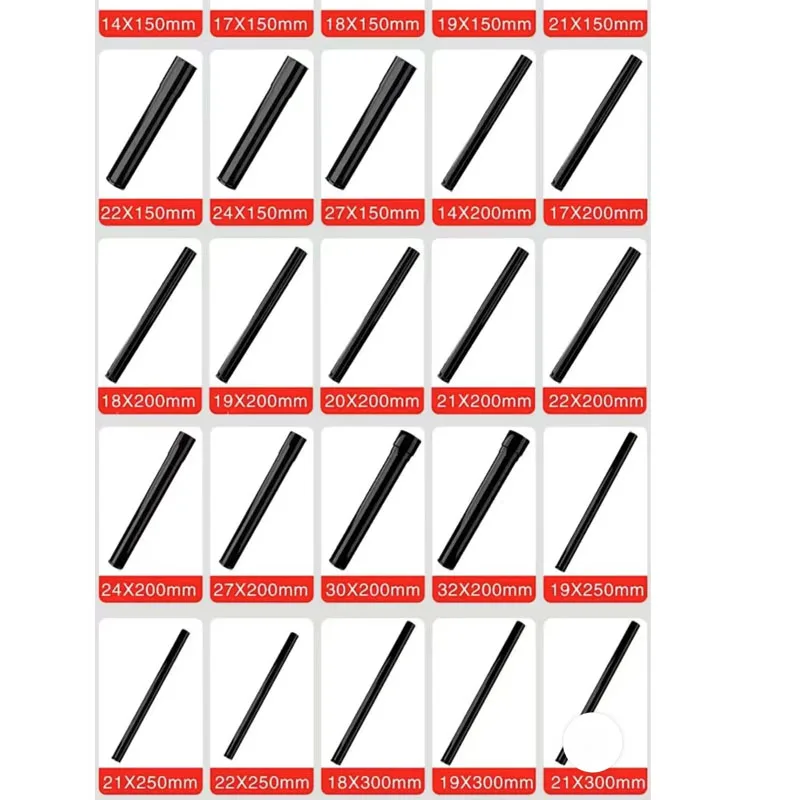 150-300 mm Hex Wrench Socket 1/2 Inch Drive Electric Hex Wrench Socket 6 Point Wrench Socket Head Optional Hand Tools Metric 6