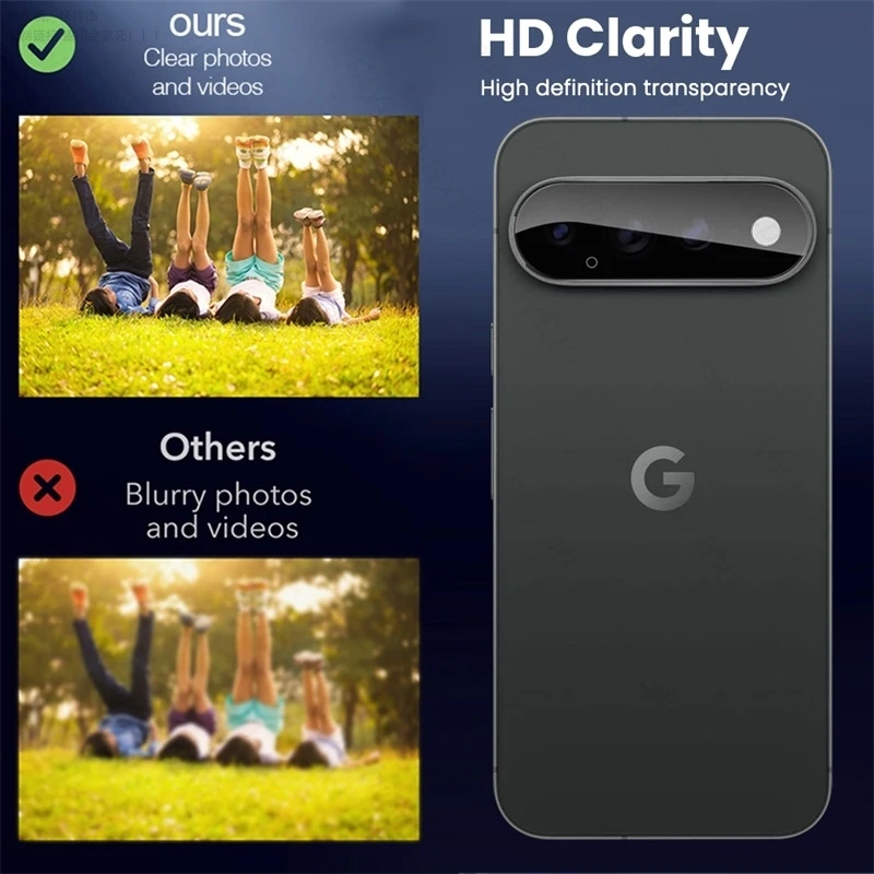 3-Pack 3D Clear Camera Protective Glass