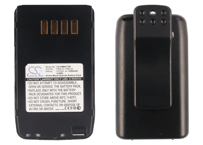 

Two Way Radio 1000mAh Battery For YAESU FNB-41 FNB-42 FT-10 FT-10R FT-40 FT-40R FT-50 FT-50R VXA-100