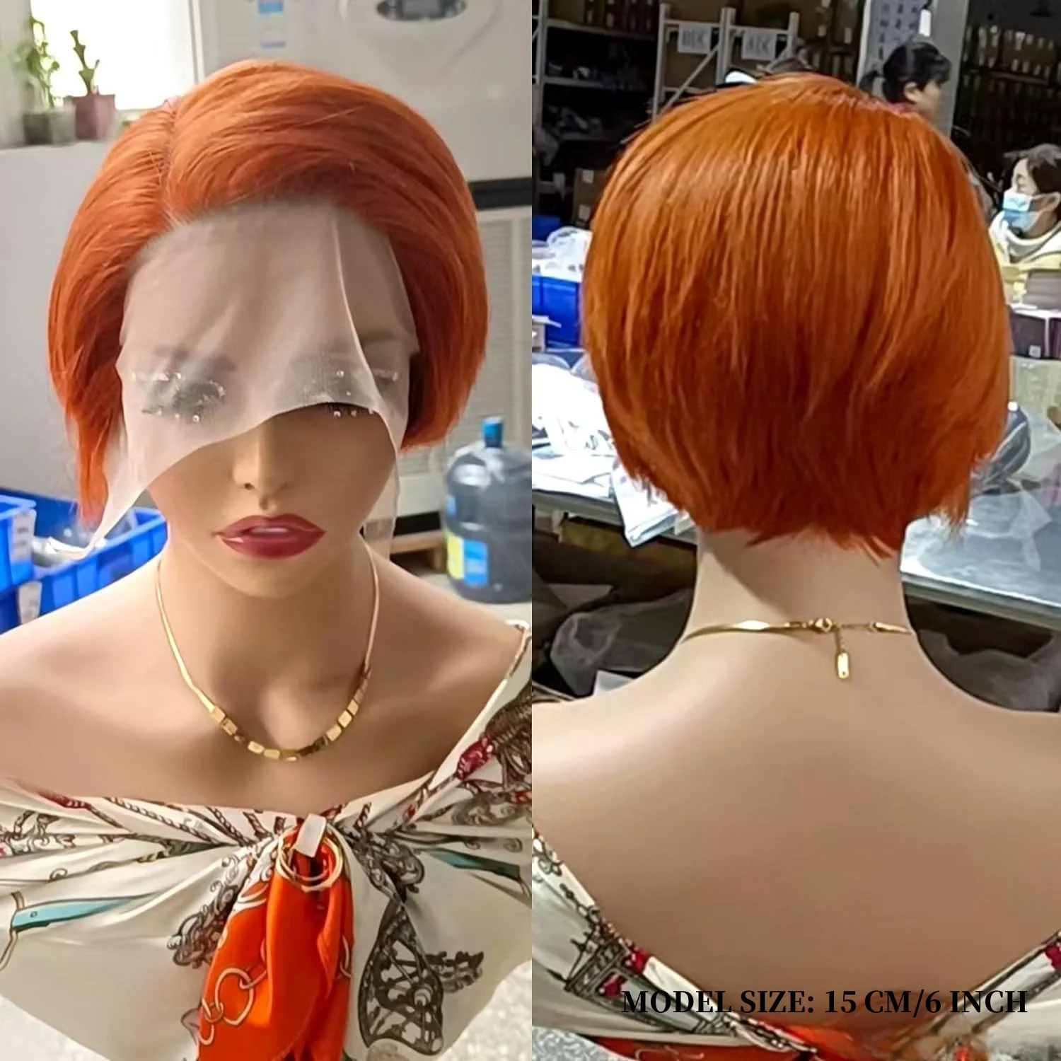 Short Pixie Straight Bob Human Hair 13X4X1 Lace Wigs for Women Brazilian Remy Hair 1B 99J Colored Wigs