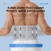 Waist Belt, Fitness And Sports Fixed Belt, Steel Plate Support, Waist Circumference, Abdominal Compression, Summer Thin