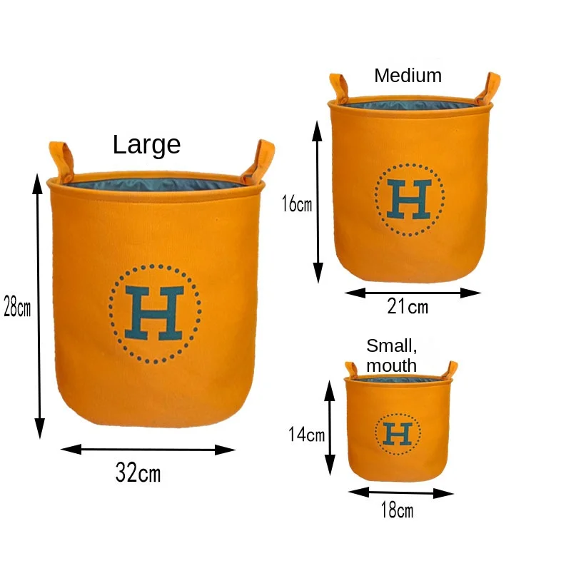 

Foldable Dirty Clothes Basket for Children, Toy Storage Bucket, Dormitory Laundry Basket