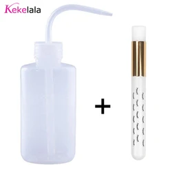 Lash & Brow Care Cleaning Kit - Brush Set with Shampoo Flask & Tools (1 bottle 1 eye brush)