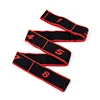 Yoga Pull Strap Belt Polyester Elastic Latin Dance Stretching Band 8 Loops Yoga Pilates GYM Fitness Exercise Resistance Bands 5