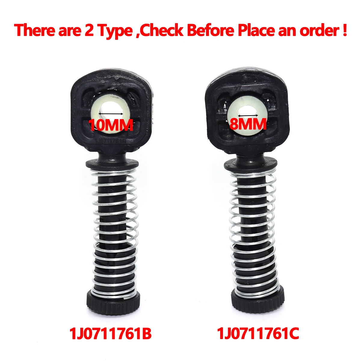 Car Gear Selector Linkage Shaft Cable End Catch Gearbox Lock Washer Clip Connector For Audi A1 8X 2010-A3 8L 8P TT 8J 8N