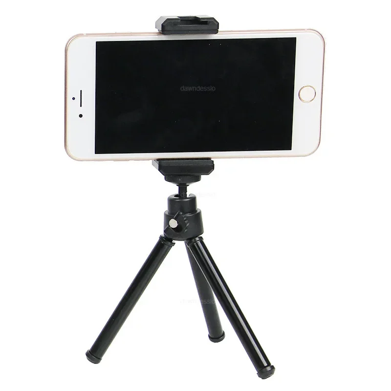Compact Aluminum Alloy Desktop Tripod with Adjustable Flexible Stand