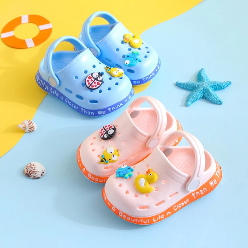 Kids Sandals Summer Baby Shoes for Girls Boy Mules Cartoon Infantil for Boy Children's Garden