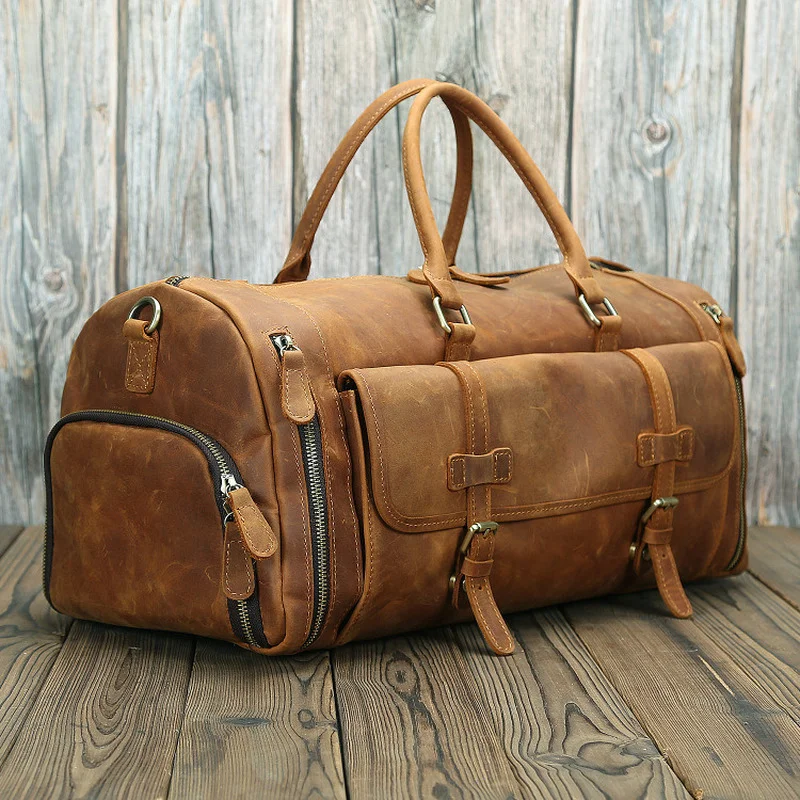 RealleatherTravelBagWithShoePocket20inchbigcapacityRealCowLeatherWeekendluuage.jpg