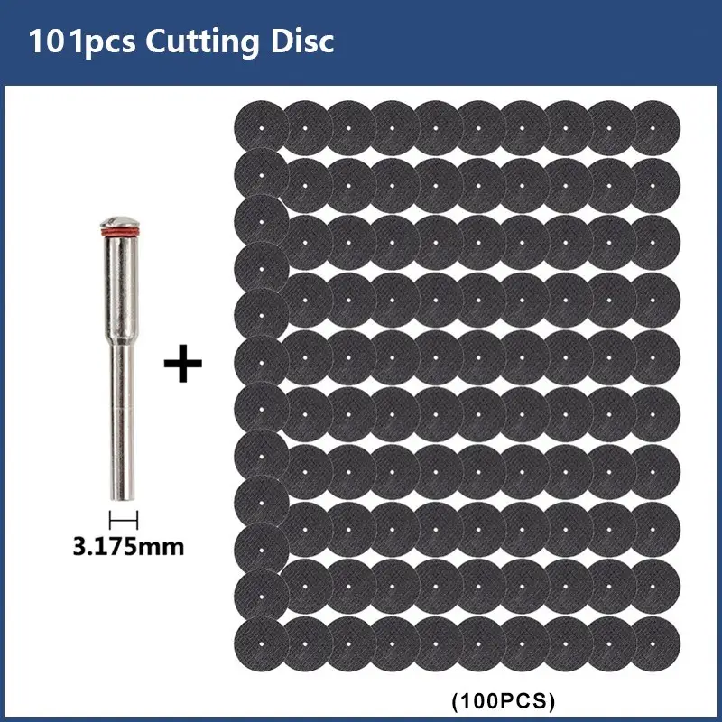 CMCP 32mm Abrasive Cutting Disc With Mandrels Grinding Wheels For Dremel Accesories Metal Cutting Rotary Tool Saw Blade - Image 18