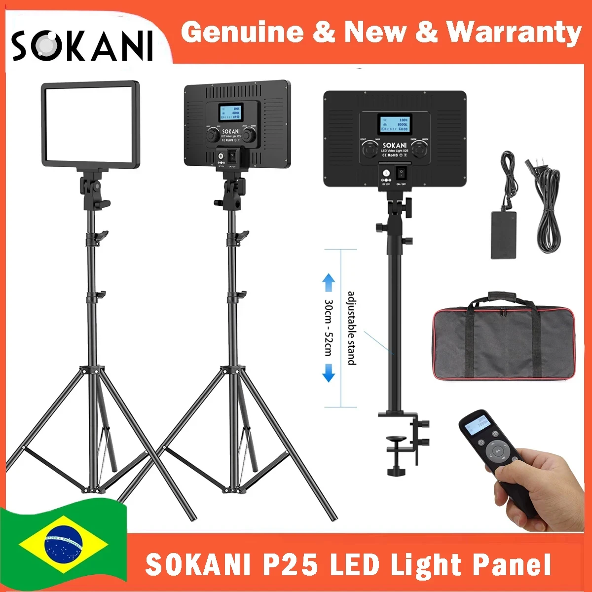 Lampe LED Photo Portable 49 LEDs - Lumière Douce Remplissage Pour Appareil Photo